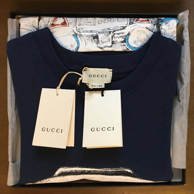 GUCCIトレーナー新品タグ付きヒグチユウコ110〜130ぐらいのサイズ感-