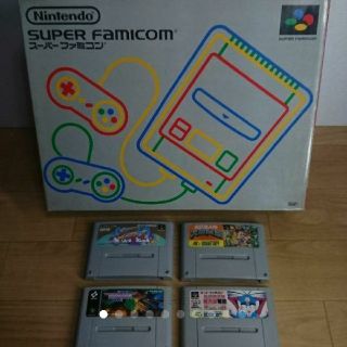 スーパーファミコン(スーパーファミコン)の任天堂 スーパーファミコン本体 ソフト付き(家庭用ゲーム機本体)