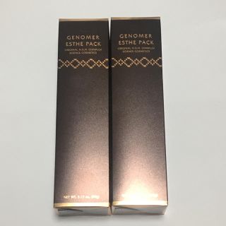 ドクターシーラボ(Dr.Ci Labo)の新品 ドクターシーラボ ジェノマー エステ泡パック 美容液 90g×2本セット(美容液)