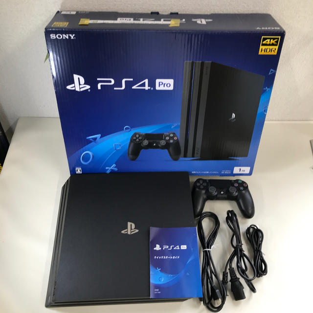 ソニーゲーム機 PS4Pro CUH-7100BB01