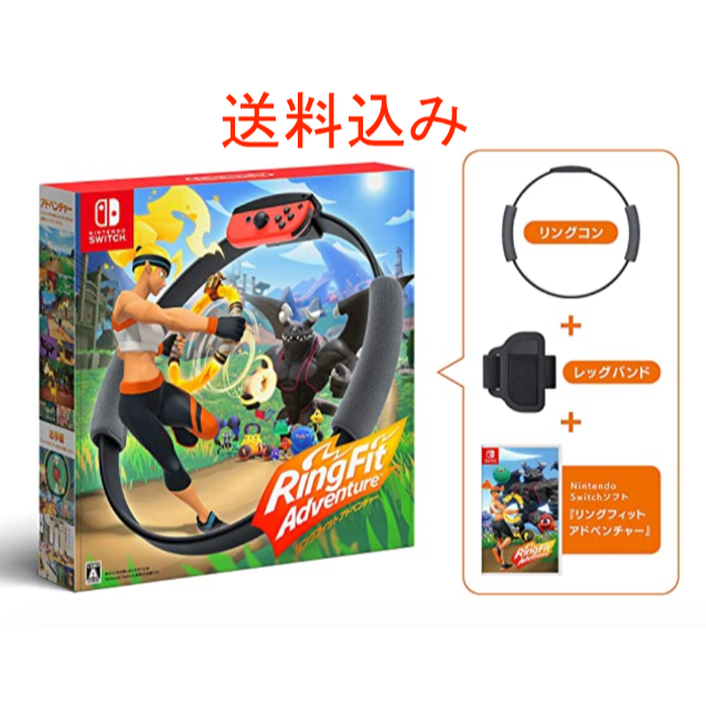 Nintendo Switch ﾘﾝｸﾞﾌｨｯﾄｱﾄﾞﾍﾞﾝﾁｬｰ