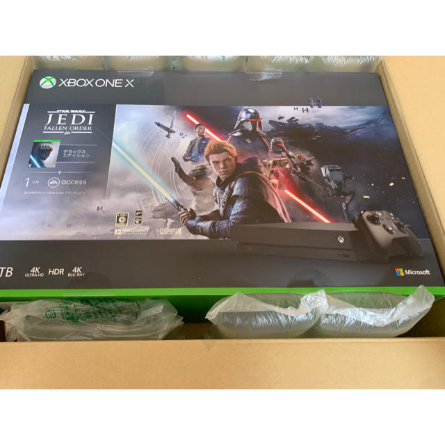 日本マイクロソフトMicrosoft Xbox One X STAR WARS ジェダイ/フォール