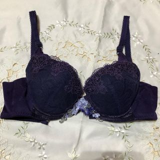 【新品未使用】パープルのレースブラジャー♡(ブラ)