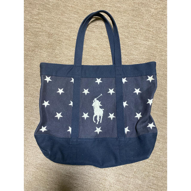 ポロラルフローレン!星柄トートバッグ! ポロラルフローレン!星柄トートバッグ!