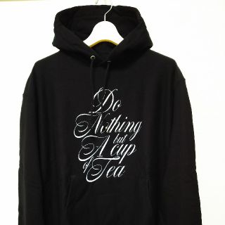 ユニフォームエクスペリメント(uniform experiment)の【美USED】Do Nothing Congress Hoodie黒サイズXL(パーカー)