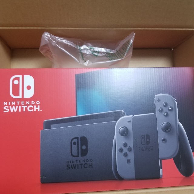 新品　Nintendo Switch Joy-Con(L)/(R) グレー家庭用ゲーム機本体