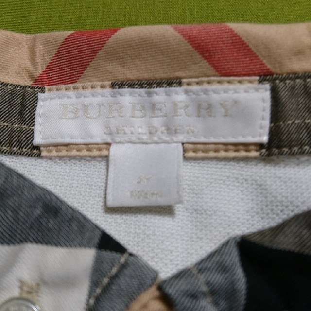 BURBERRY(バーバリー)のBURBERRY キッズ ポロシャツ  キッズ/ベビー/マタニティのキッズ服男の子用(90cm~)(Tシャツ/カットソー)の商品写真