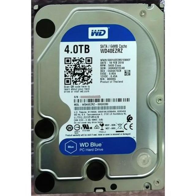 3.5inch内蔵HDD 4TB+2TB+500GB 計3つ6.5TBハードディスク