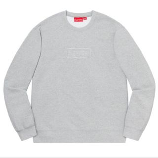 シュプリーム(Supreme)の【L】Supreme Cutout Logo Crewneck(スウェット)