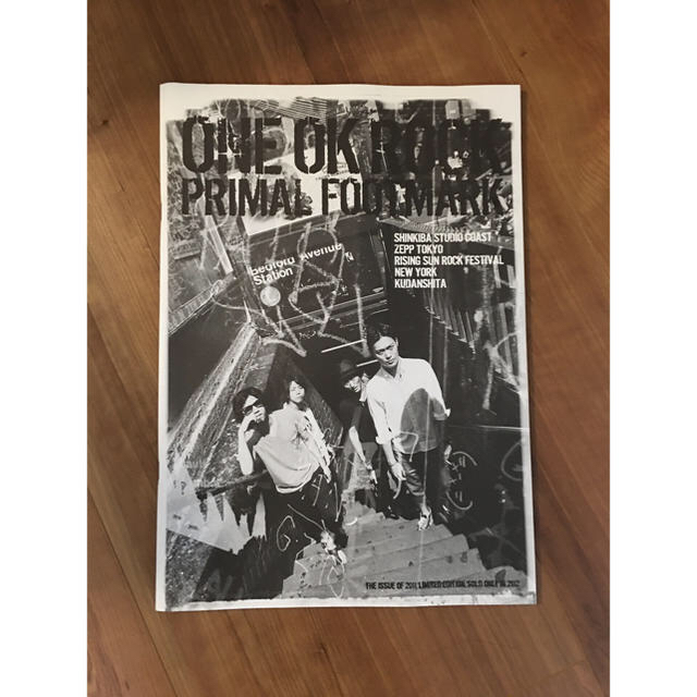 One Ok Rock One Ok Rock Primal Footmark ワンオク 写真集 の通販 By Yuki S Shop ワンオク ロックならラクマ