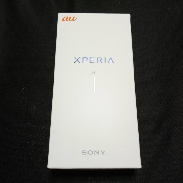 Xperia(エクスペリア)のXperia 1 パープル 64GB au SOV40 SIMフリー スマホ/家電/カメラのスマートフォン/携帯電話(スマートフォン本体)の商品写真