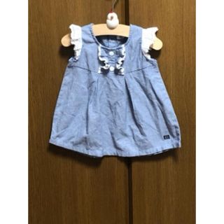 AIIZ Baby 1Y 1枚で可愛いトップス　100%cotton(タンクトップ/キャミソール)