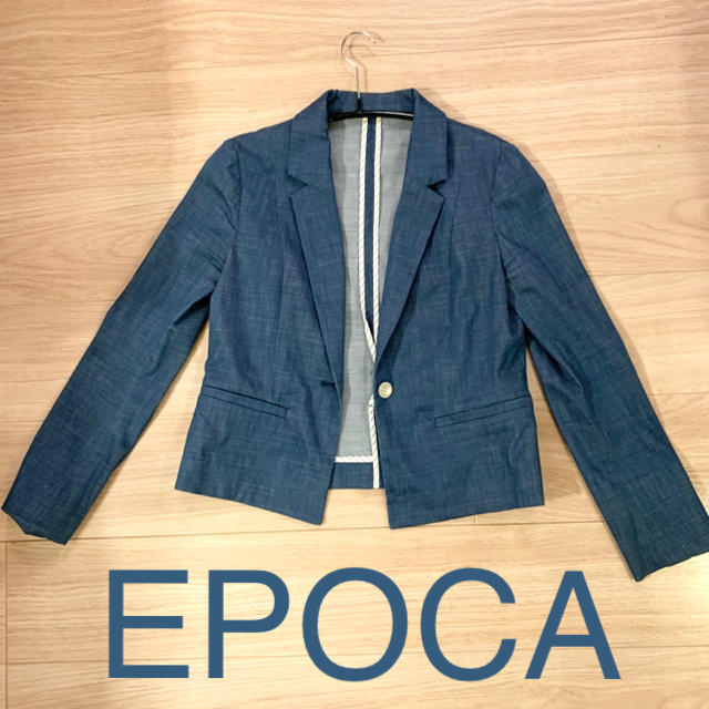 EPOCA(エポカ)のEPOCA デニムジャケット＆ハイドロゲンTシャツ レディースのジャケット/アウター(Gジャン/デニムジャケット)の商品写真