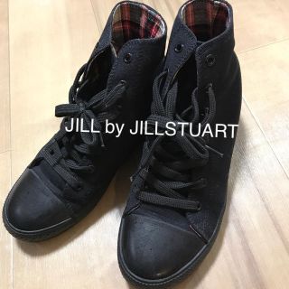 ジルバイジルスチュアート(JILL by JILLSTUART)のジルスチュアート　ハイカットスニーカー★JILL by JILLSTUART★(スニーカー)