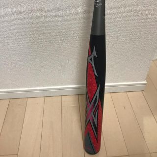 ミズノ(MIZUNO)のソフトボール用FRP製　3号　革・ゴムボール用　エックス　バット(バット)