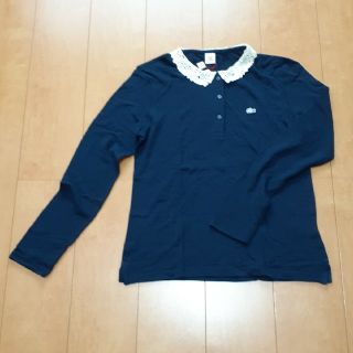 ラコステ(LACOSTE)のLACOSTE 長袖 ポロシャツ Lサイズ(カットソー(長袖/七分))