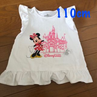 ディズニー(Disney)の☆最終値下げ☆ 香港ディズニーランド　ミニーマウス　キッズ　Tシャツ(Tシャツ/カットソー)