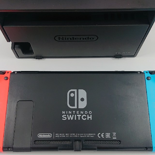Nintendo Switch(ニンテンドースイッチ)のNintendo Switch  ニンテンドースイッチ本体 旧型 付属品全有 エンタメ/ホビーのゲームソフト/ゲーム機本体(家庭用ゲーム機本体)の商品写真