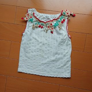 ジェモー(Gemeaux)のGemeaux ジェモー トップス ノースリーブ 女の子 90(Tシャツ/カットソー)