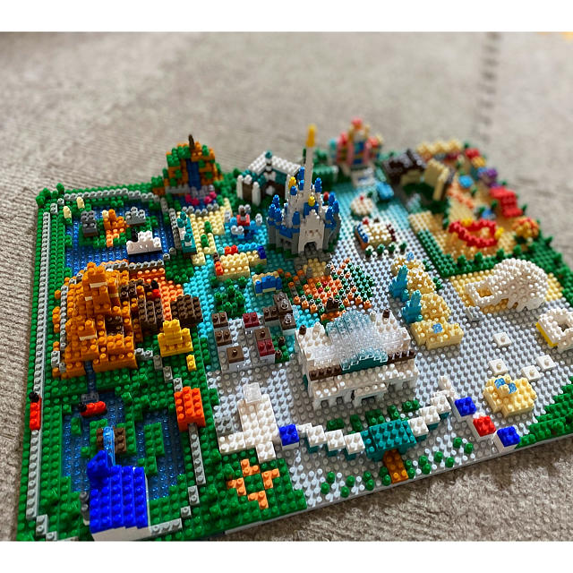 nanoblock ナノブロック　ディズニーランド　ジオラマ | フリマアプリ ラクマ