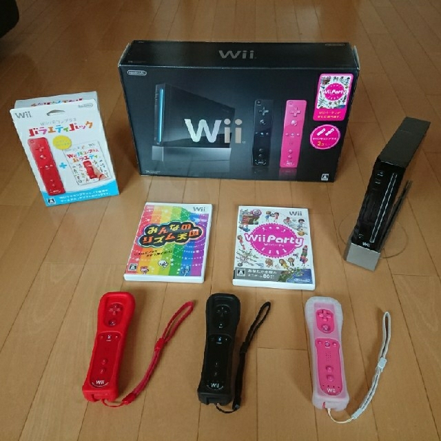 Nintendo Wii 詰め合わせセット家庭用ゲーム機本体