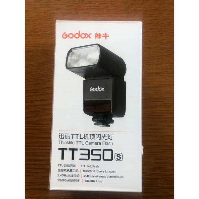 未使用品　Godox tt350s SONY Eマウント α7 フラッシュ スマホ/家電/カメラのカメラ(ストロボ/照明)の商品写真