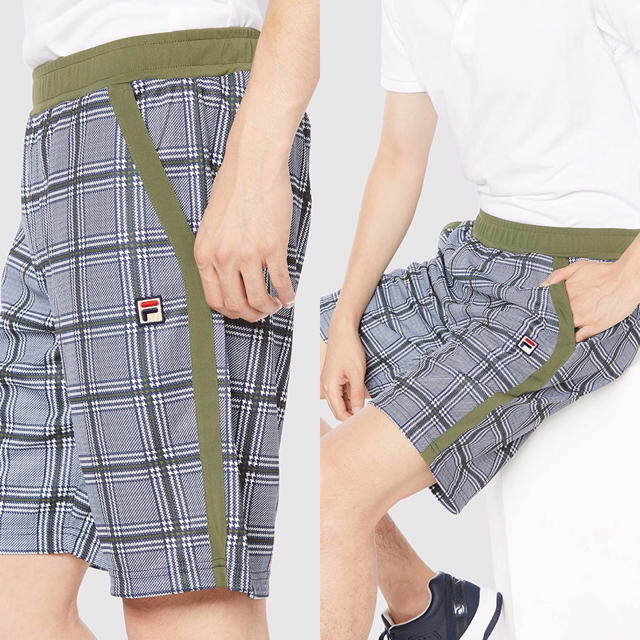 FILA フィラ テニスウェア ハーフパンツ 吸汗速乾 UVカット メンズＭ