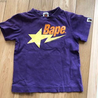 アベイシングエイプ(A BATHING APE)のBAPE KIDS Tシャツ(Tシャツ/カットソー)