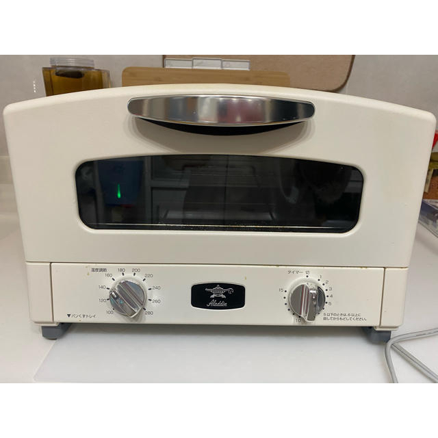 アラジン　グラファイトグリル&トースター　ホワイト調理機器
