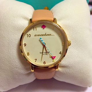 ケイトスペードニューヨーク(kate spade new york)の【新品】ケイトスペード♡カクテル時計(腕時計)