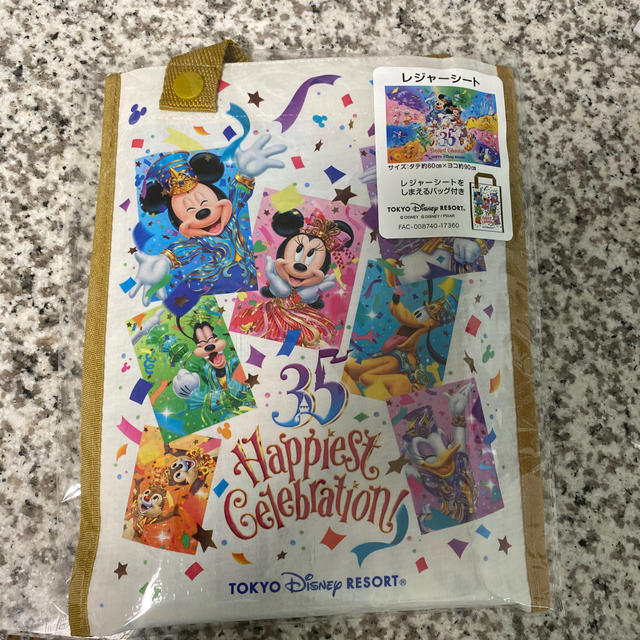 Disney(ディズニー)のTDL 35周年 レジャーシート スポーツ/アウトドアのアウトドア(その他)の商品写真