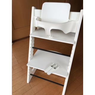 ストッケ(Stokke)のうー様用　ストッケ　トリップトラップ  ホワイト(その他)