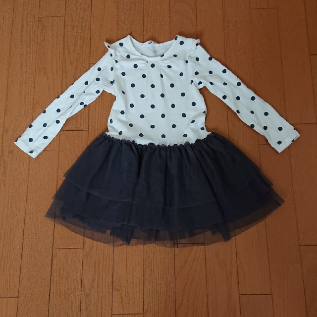 H&H(エイチアンドエイチ)のH&M  ワンピース 4～6歳 キッズ/ベビー/マタニティのキッズ服女の子用(90cm~)(ワンピース)の商品写真