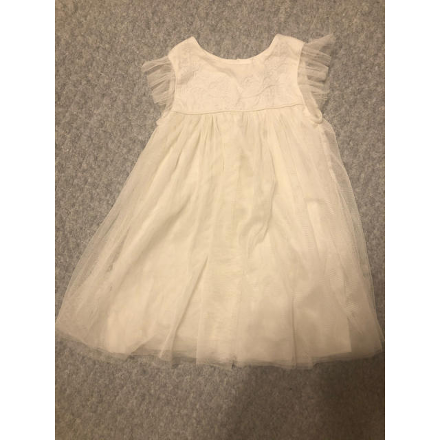 NEXT(ネクスト)のネクストベビー　ホワイトドレス キッズ/ベビー/マタニティのベビー服(~85cm)(ワンピース)の商品写真