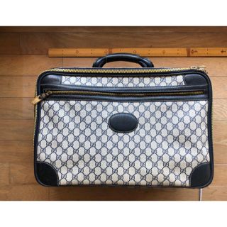 グッチ(Gucci)の<超激レア>値下げOLD GUCCI スーツケース　2wey  旅行バッグ(スーツケース/キャリーバッグ)