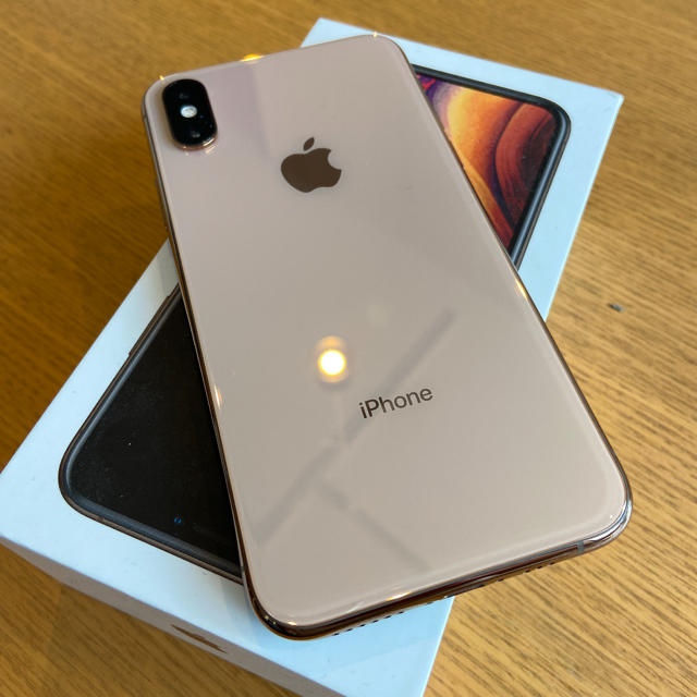 iPhoneXs Gold 64GB SIMフリー 超美品 即日発送