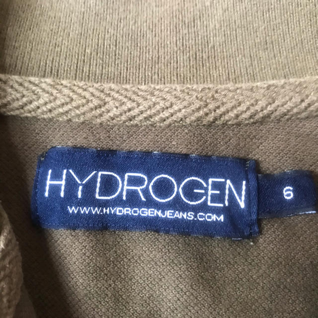 HYDROGEN(ハイドロゲン)のHYDROGEN 半袖ポロシャツ　迷彩　サイズ6 キッズ/ベビー/マタニティのキッズ服男の子用(90cm~)(その他)の商品写真