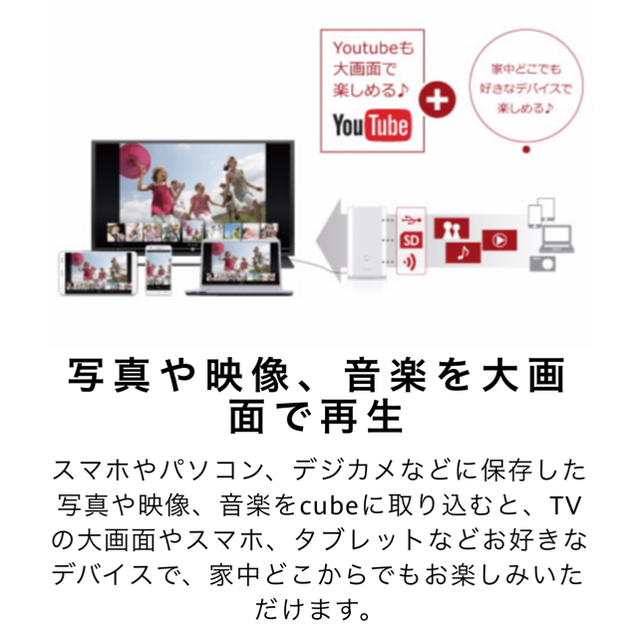 Huawei Honor Cube TVでYouTube可 Android搭載 スマホ/家電/カメラのスマホ/家電/カメラ その他(その他)の商品写真