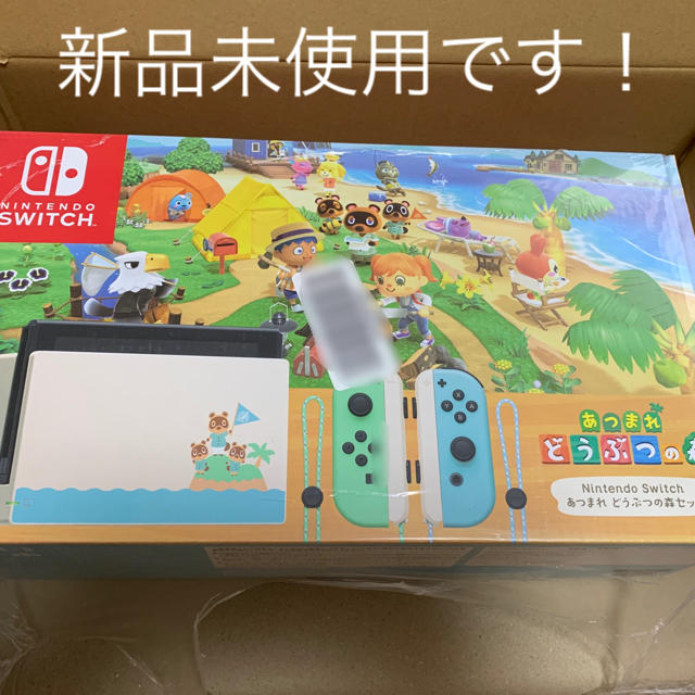 ニンテンドーSwitch 本体　どうぶつの森同封版