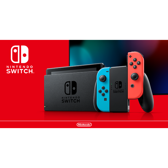 Nintendo Switch ニンテンドースイッチ ネオン ブルーレッド