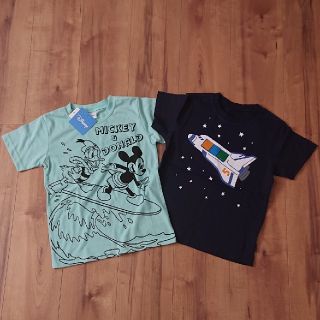 ベルメゾン(ベルメゾン)の新品☆Tシャツ☆男の子☆120☆二枚set☆ﾍﾞﾙﾒｿﾞﾝ☆西松屋(Tシャツ/カットソー)