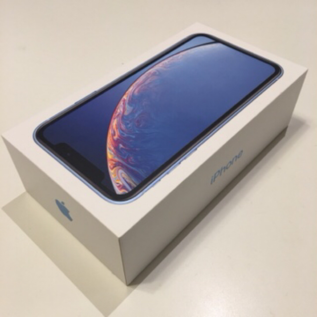 iPhone XR Blue 64 GB docomoスマートフォン/携帯電話 - www