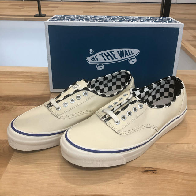 vans VAULT オーセンティック インサイドアウト チェッカー 29cm靴/シューズ