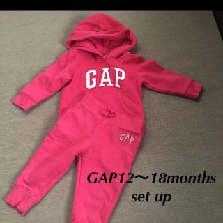 ベビーギャップ(babyGAP)のにゃぁ様専用　BabyGAP スウェットセットアップ(トレーナー)