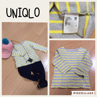 ユニクロ(UNIQLO)のユニクロ/ボーダーセット(Tシャツ/カットソー)
