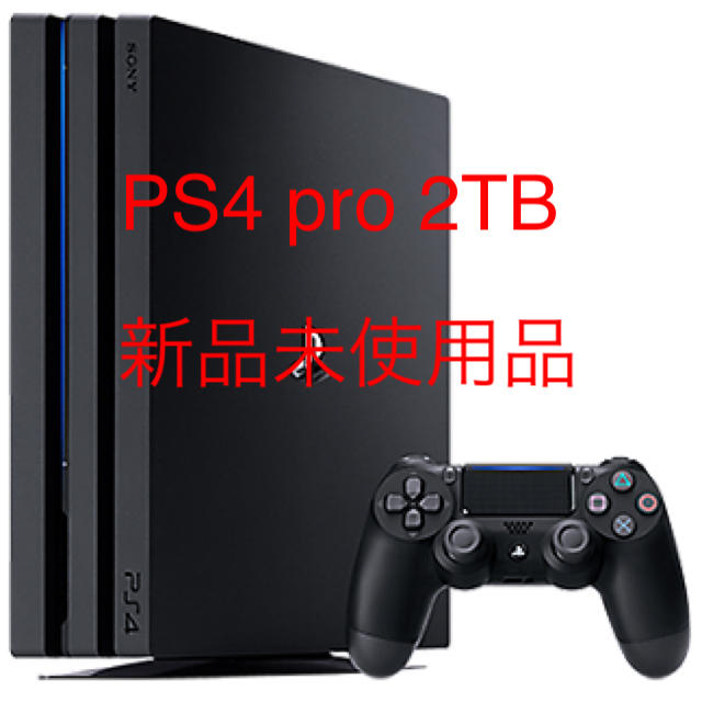 PlayStation4 - 【新品未使用】プレイステーション4pro 2TB
