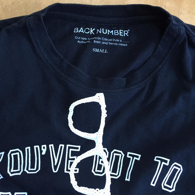 BACK NUMBER(バックナンバー)のBACK NUMBER  レディース Sサイズ Tシャツ レディースのトップス(Tシャツ(半袖/袖なし))の商品写真