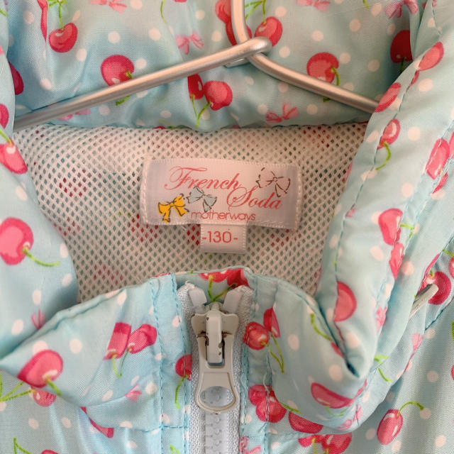 motherways(マザウェイズ)のマザウェイズウインドブレーカー130 キッズ/ベビー/マタニティのキッズ服女の子用(90cm~)(ジャケット/上着)の商品写真