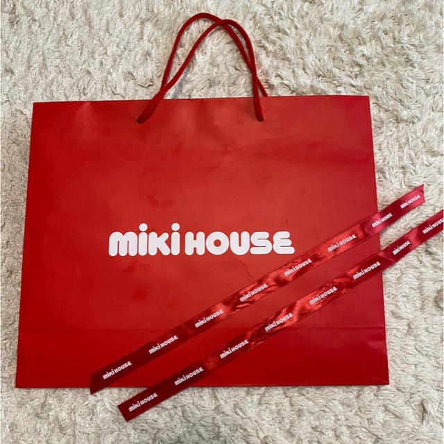 mikihouse(ミキハウス)の最終値下げ！ミキハウス【ガーゼバスタオル】出産祝い⭐︎新品未使用 キッズ/ベビー/マタニティの寝具/家具(タオルケット)の商品写真