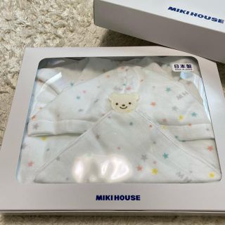 ミキハウス(mikihouse)の最終値下げ！ミキハウス【ガーゼバスタオル】出産祝い⭐︎新品未使用(タオルケット)